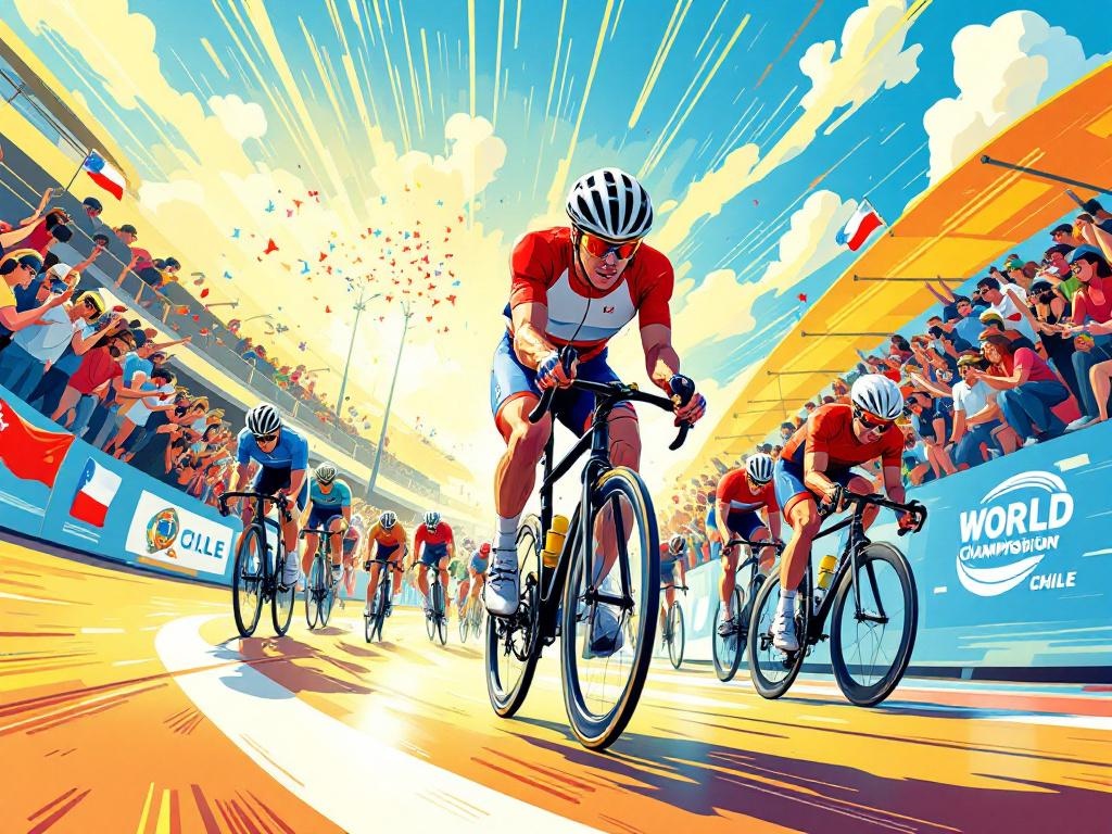Harrie Lavreysen wint vierde wereldtitel keirin in Chili