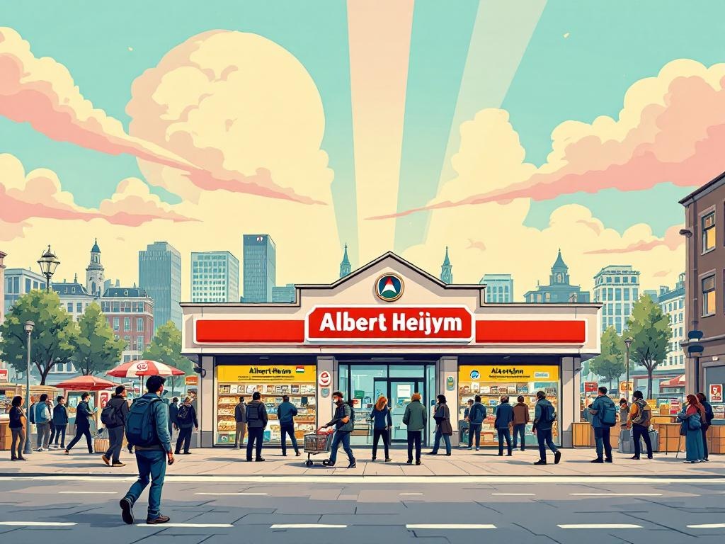Pro-Palestijnse activisten gieten lijm in sloten van veertig Albert Heijn-winkels in Amsterdam