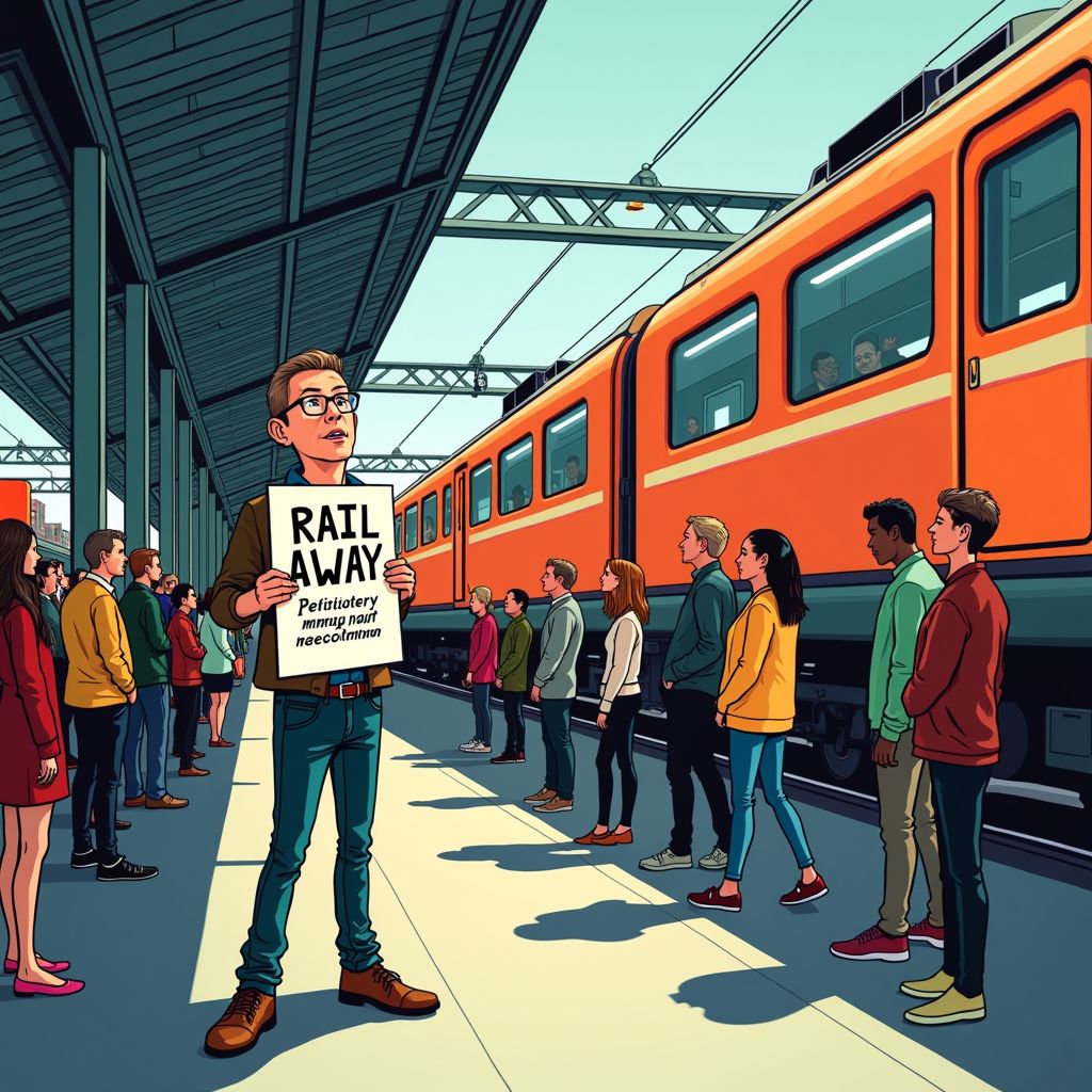 Erik de Zwart lanceert petitie: Rail Away mag niet verdwijnen